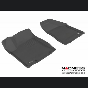 Nissan Murano Floor Mats (Set of 2) - Front - Black by 3D MAXpider